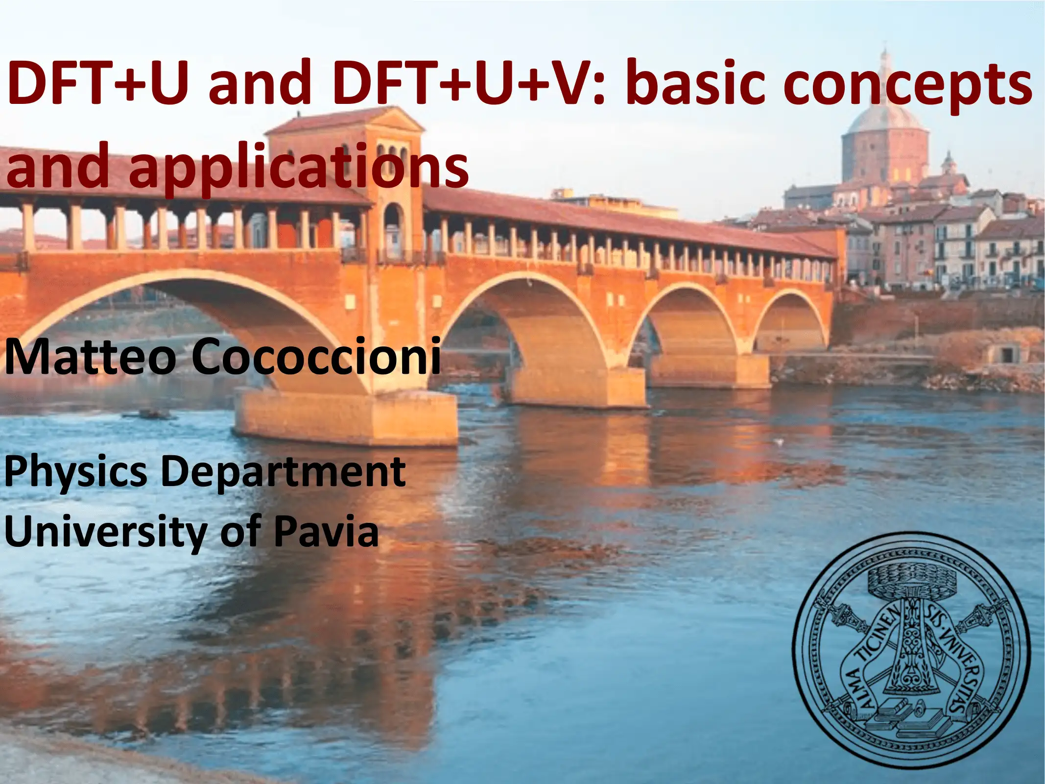 DFT+U and DFT+U+V: Basic concepts and applications