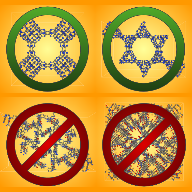 Covalent organic frameworks for methane storage applications